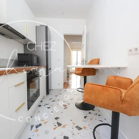 Bail Mobilite - Urban Retreat In Paris- Newly Renovated Апартаменты Париж